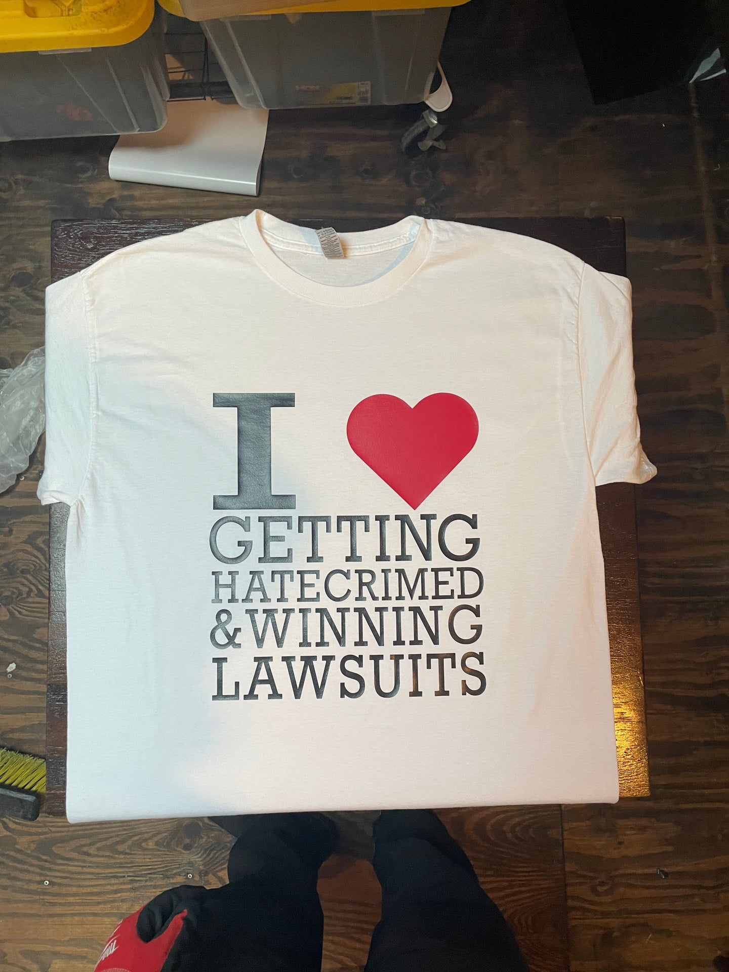 I <3 GETTING HATECRIMED & WINNING LAWSUITS